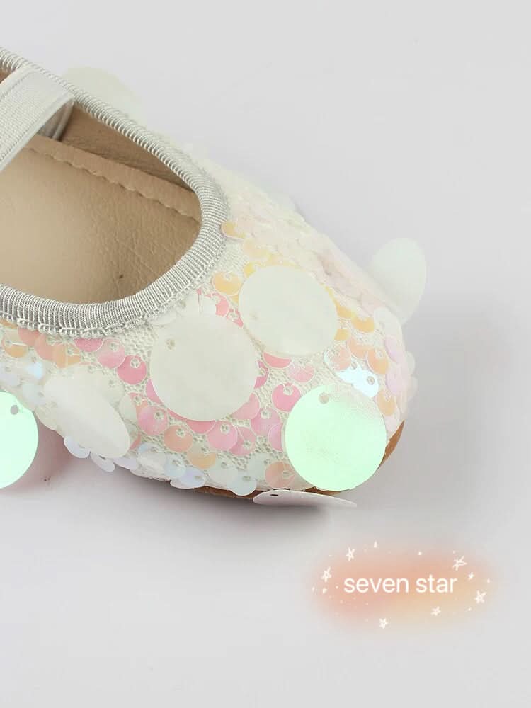 Ballerina Flat Sequins Shoes