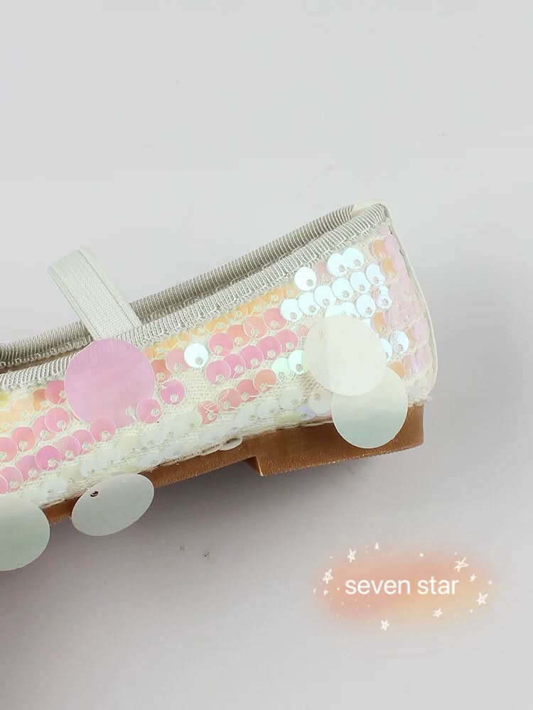 Ballerina Flat Sequins Shoes