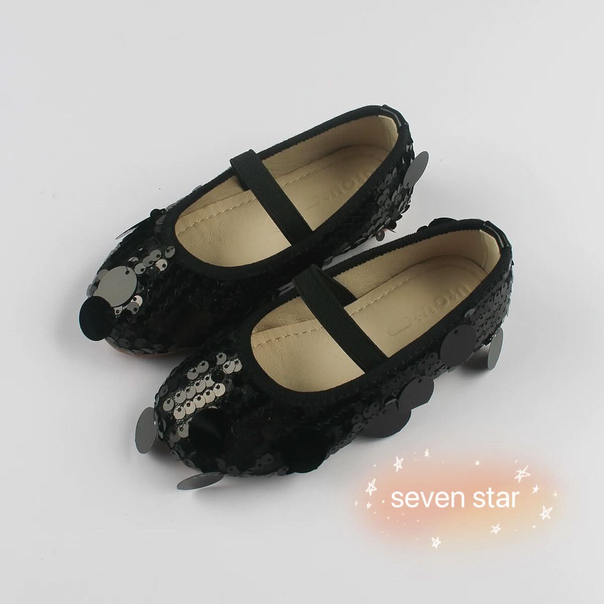 Ballerina Flat Sequins Shoes