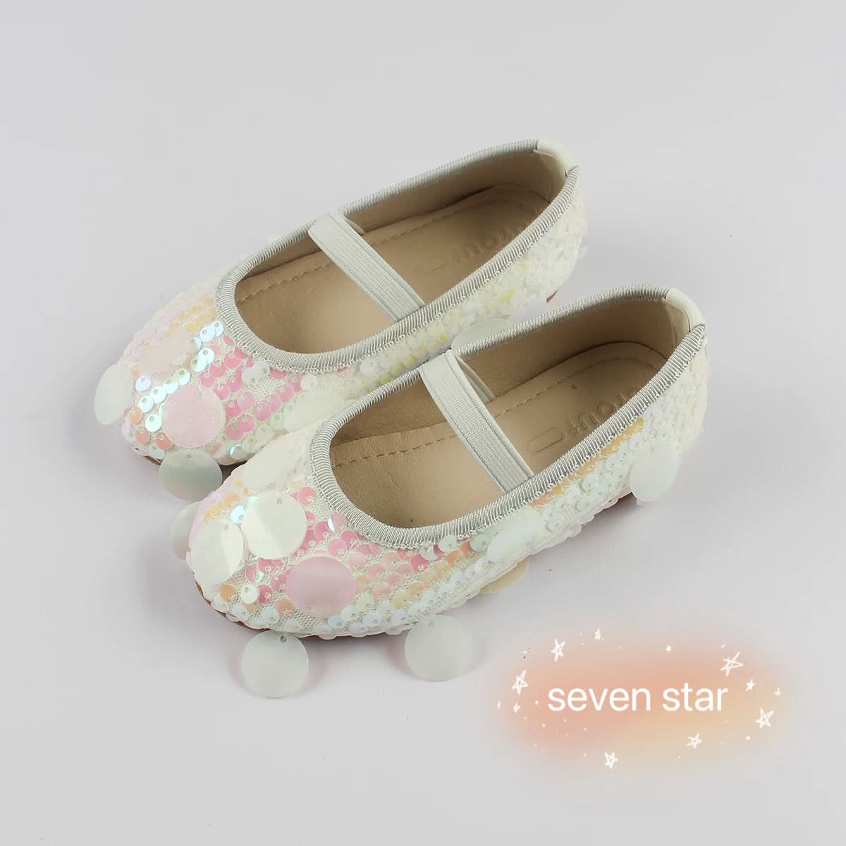 Ballerina Flat Sequins Shoes