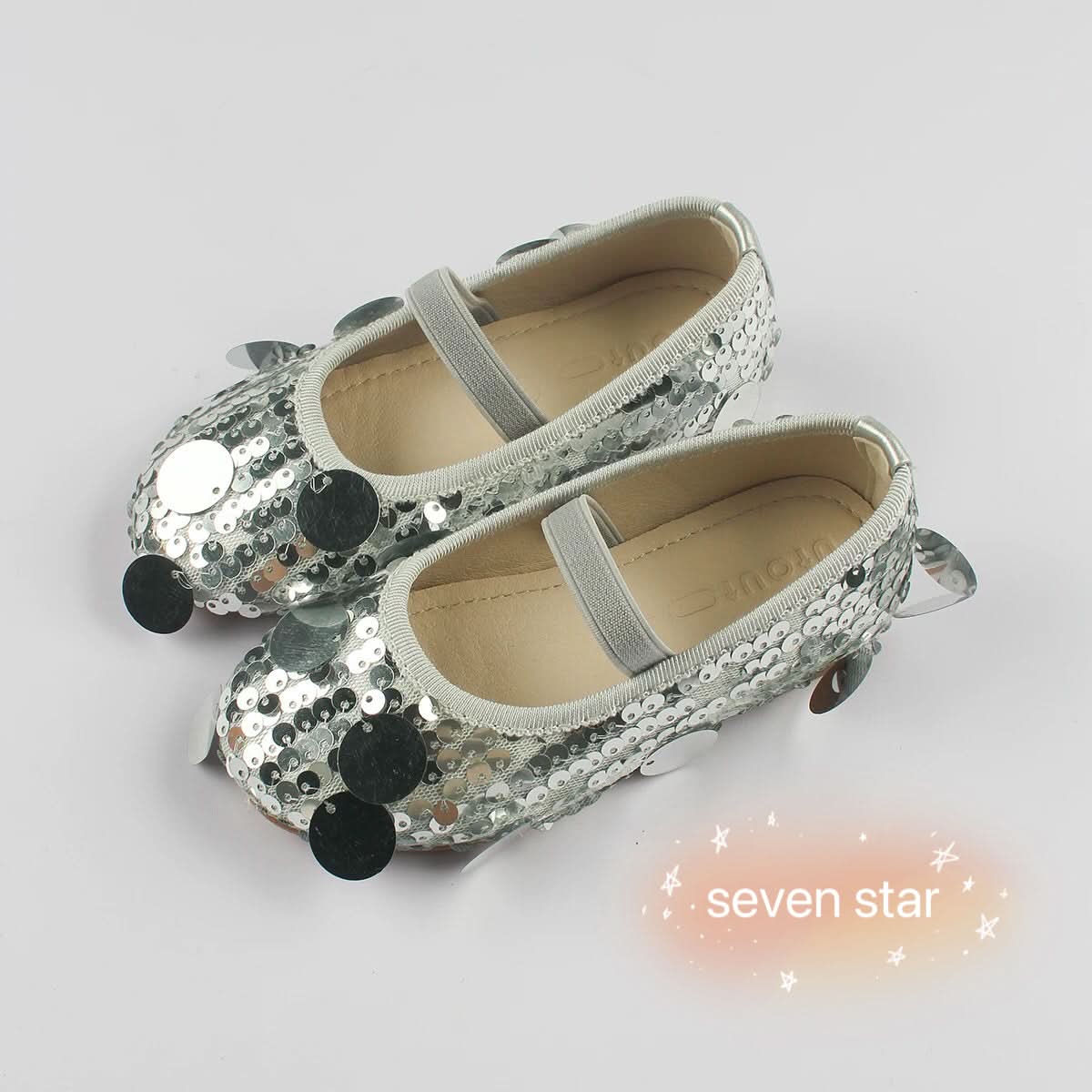 Ballerina Flat Sequins Shoes