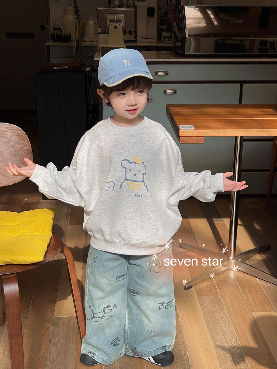 Puppy Print Sweatshirt