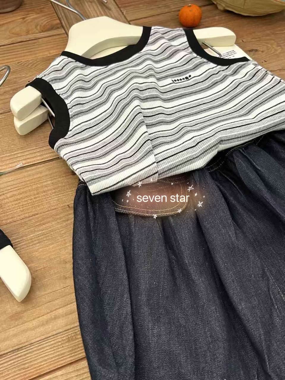 Black Striped Tank Top