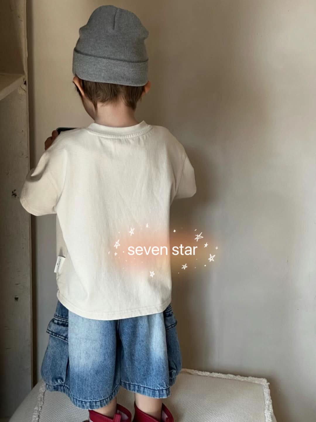 Denim Cargo Shorts