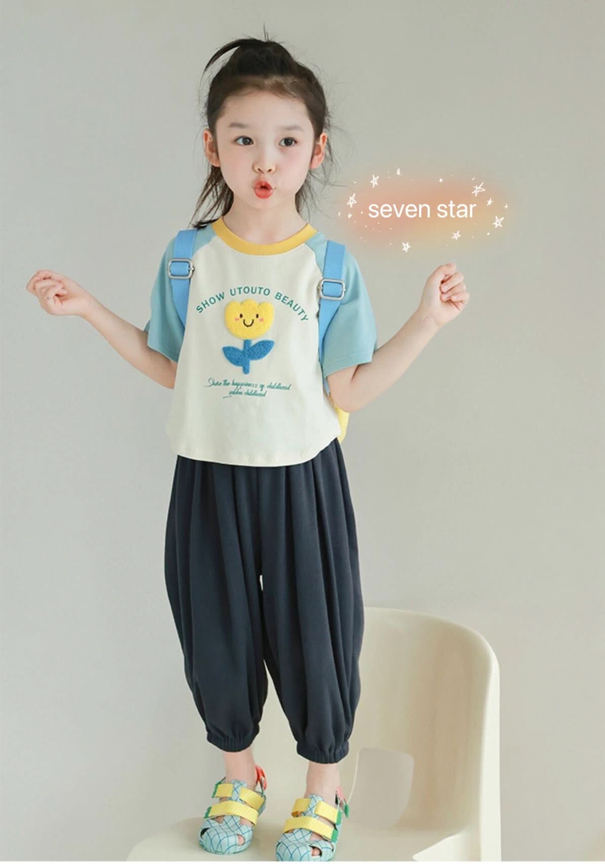 Embroidered Patch Tee Shirt