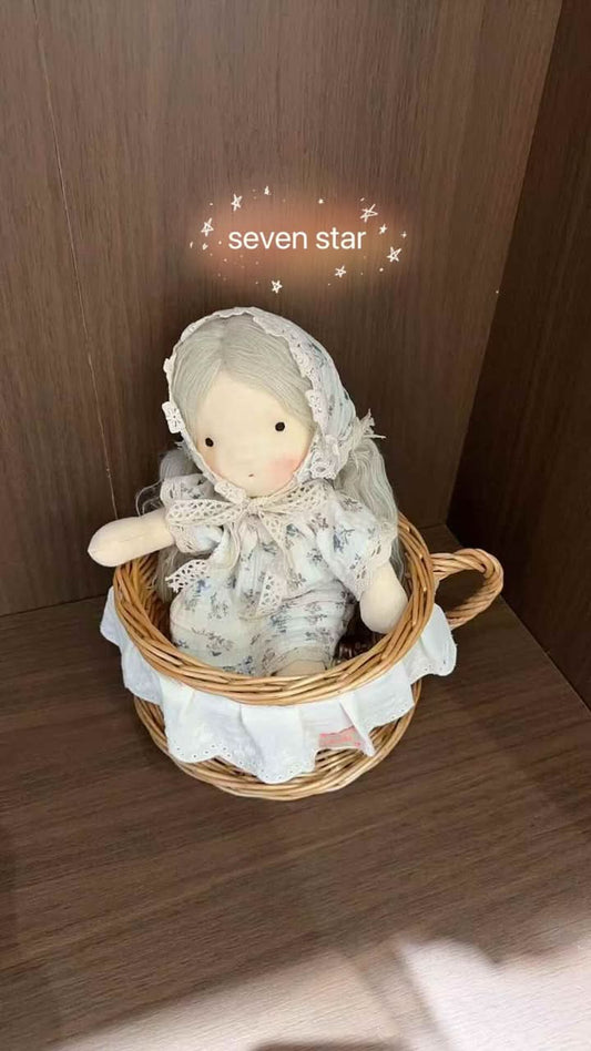 Floral Lace Waldorf Doll
