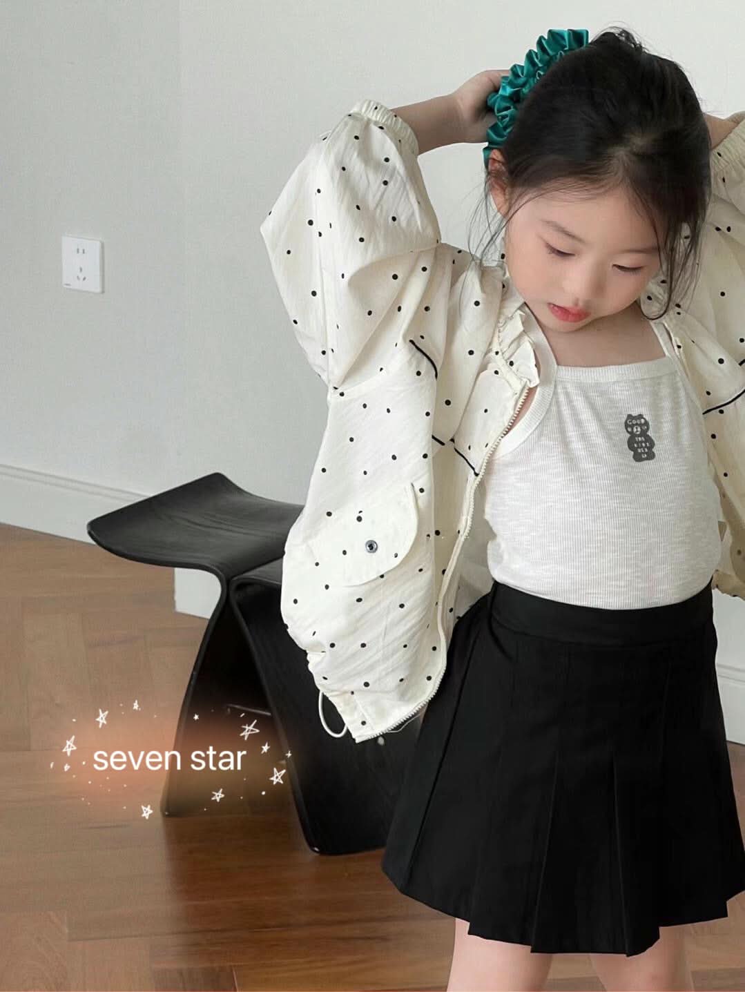 Little Bear Camisole-White