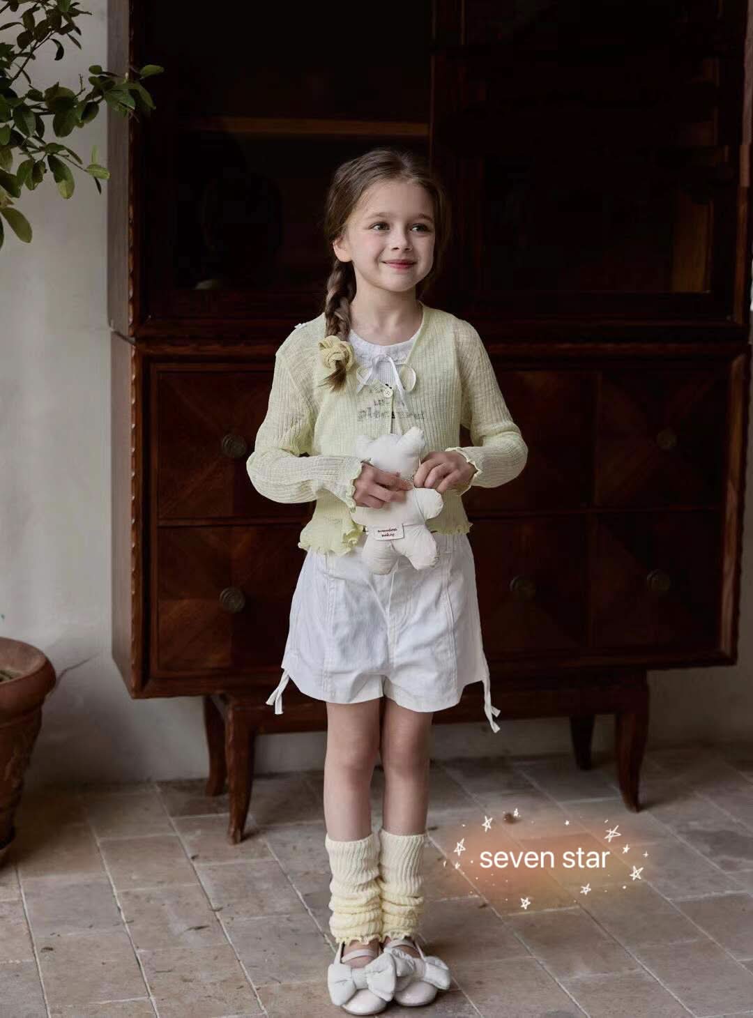 Knitted Leg Warmers-Apricot