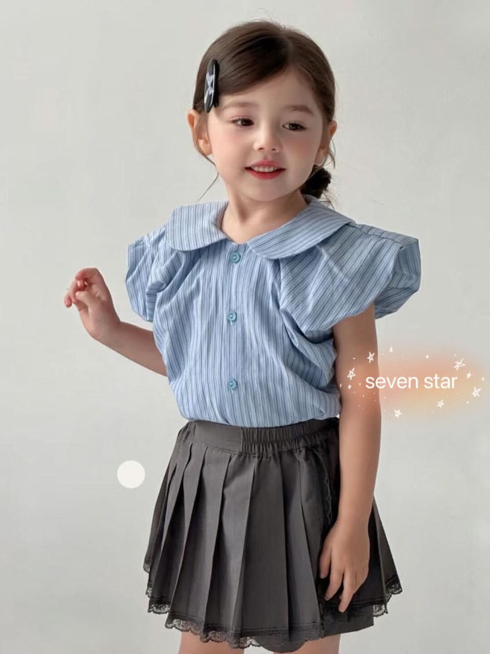 Lace Pleated Skirt