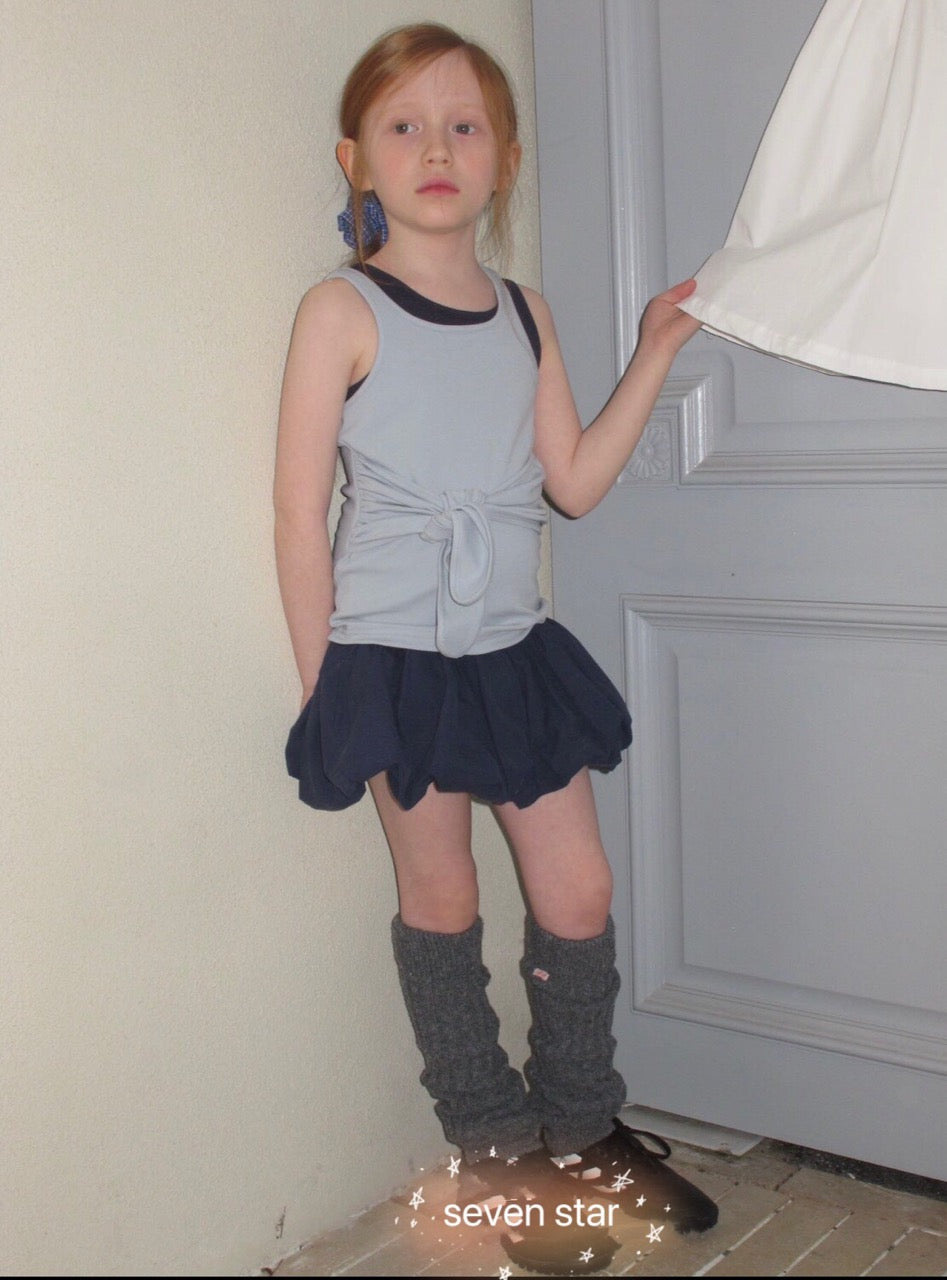 Navy T-shirt Overall Dress