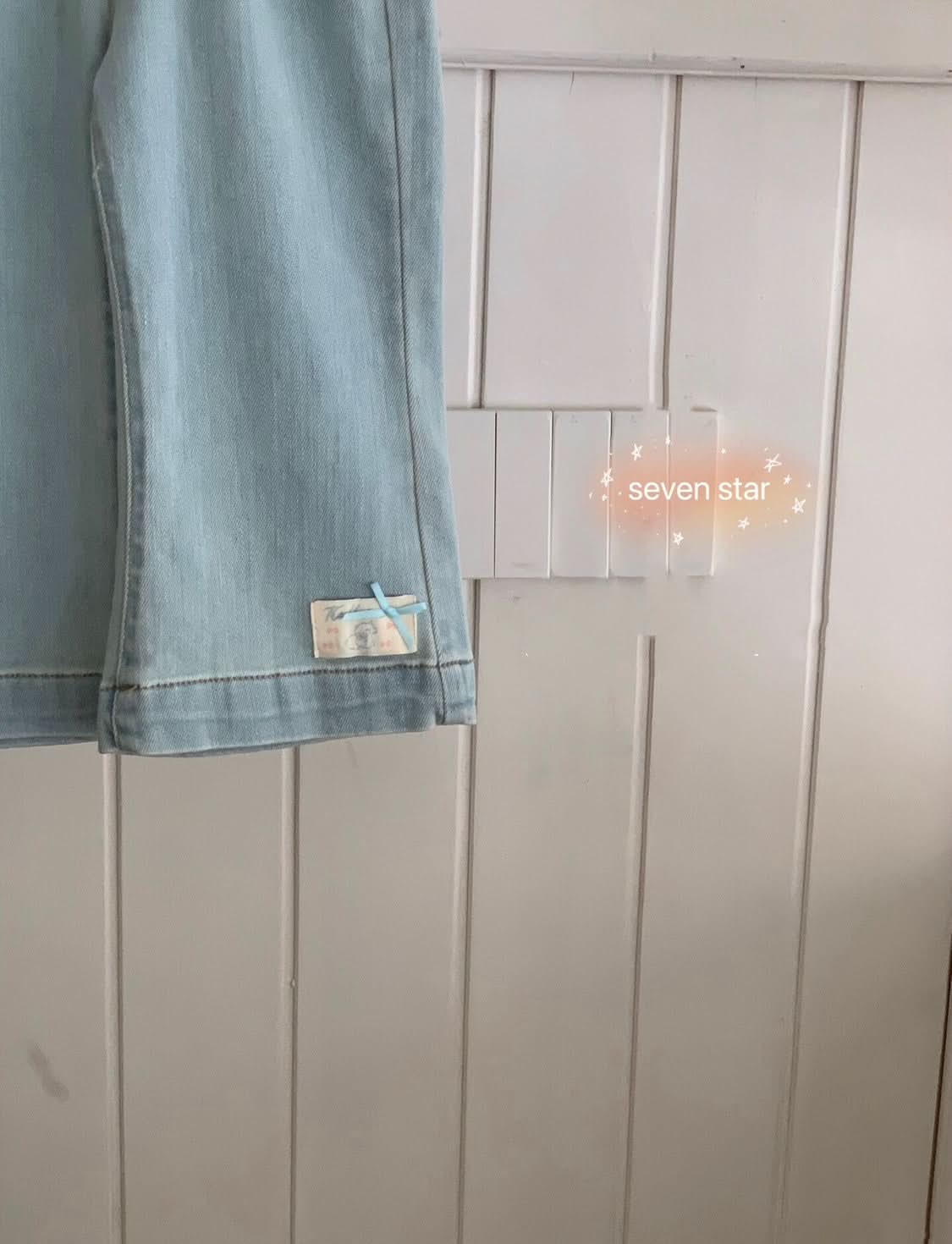 Patch Boot-cut Jeans