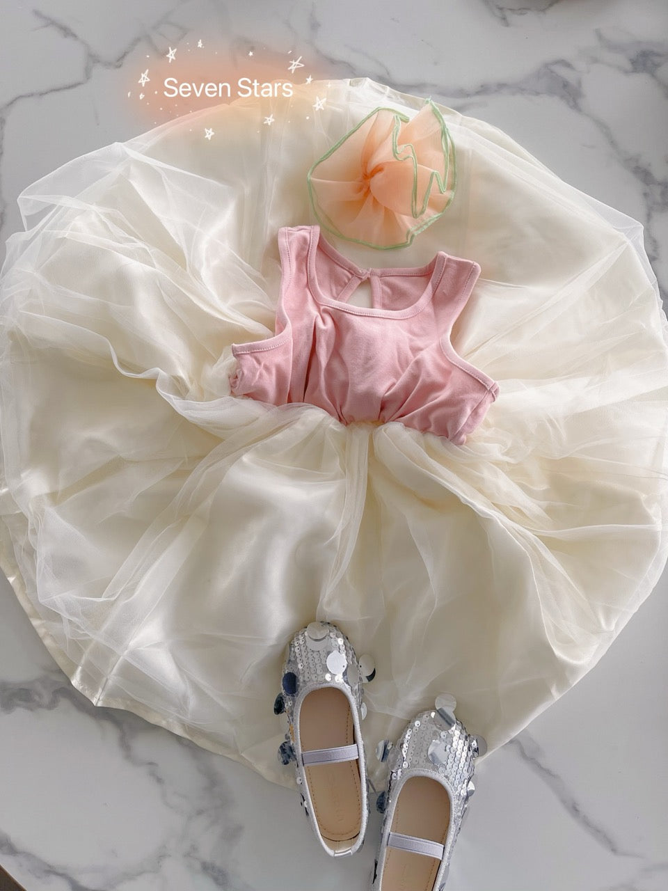 Pink Ballet Tulle girls Dress