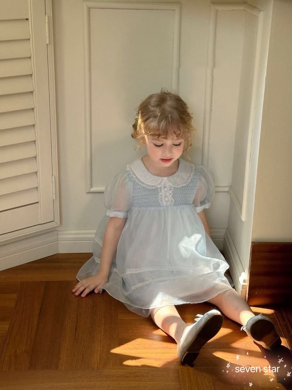 Puffy Sleeve Tulle Dress