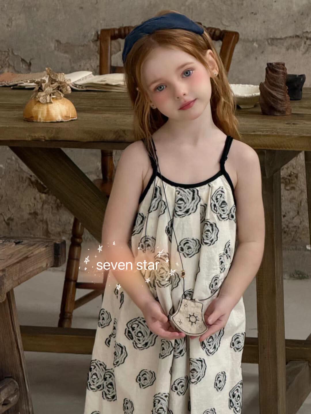 Rose Print Dress