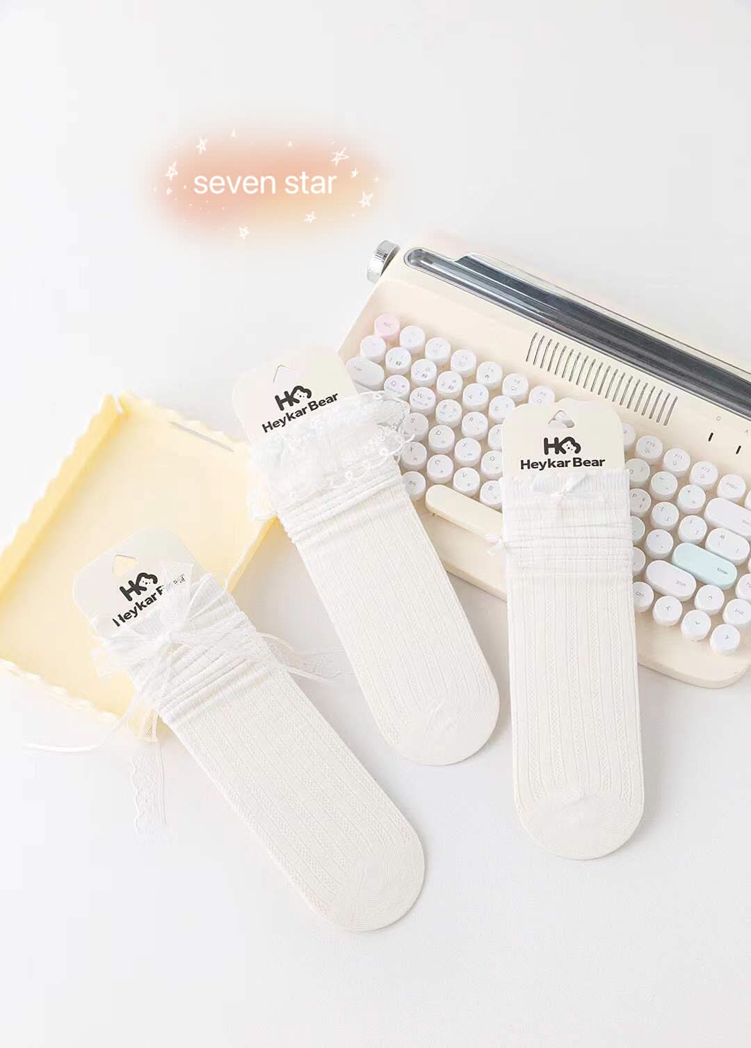 Ruffle Frilly Ankle Socks(3 pairs)