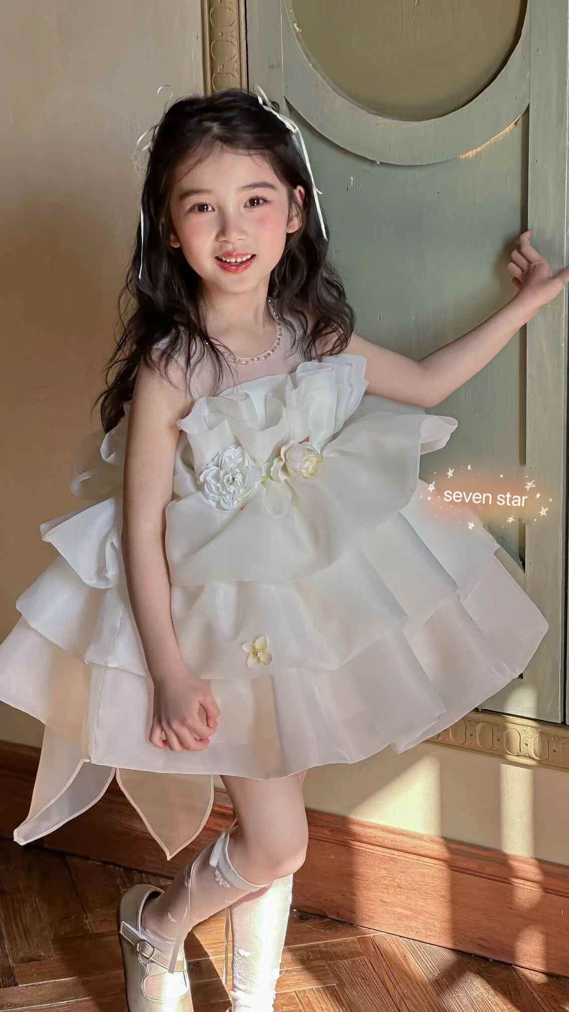 Ruffle Tiered Tutu Flower girl Dress