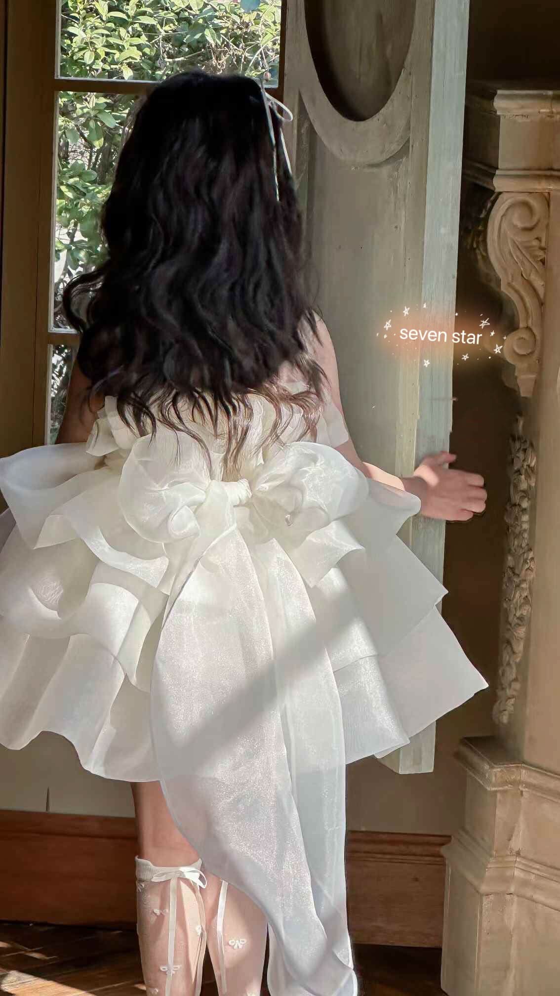 Ruffle Tiered Tutu Flower Dress