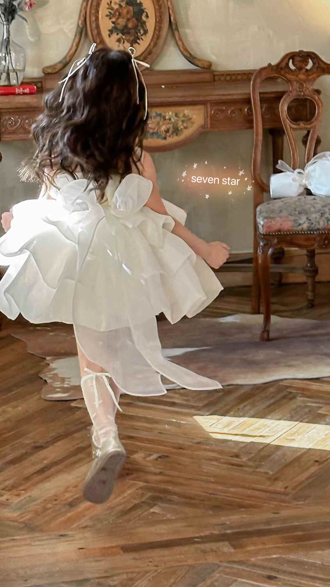 Ruffle Tiered Tutu Flower Dress