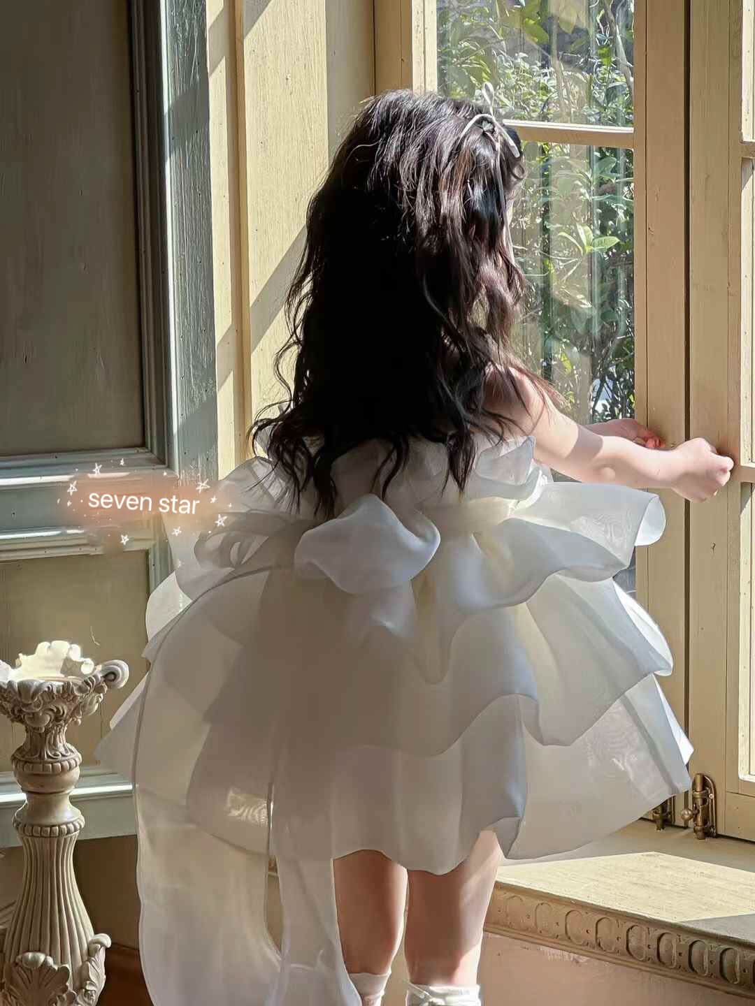 Ruffle Tiered Tutu Flower Dress