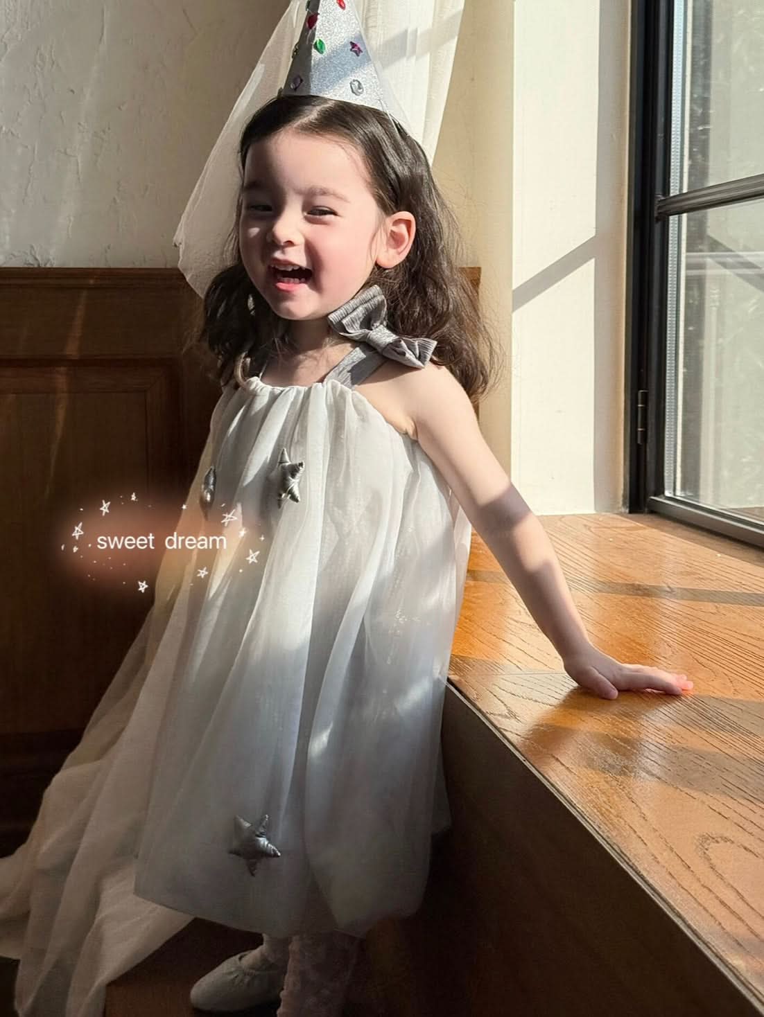 Silver Star Tulle Dress