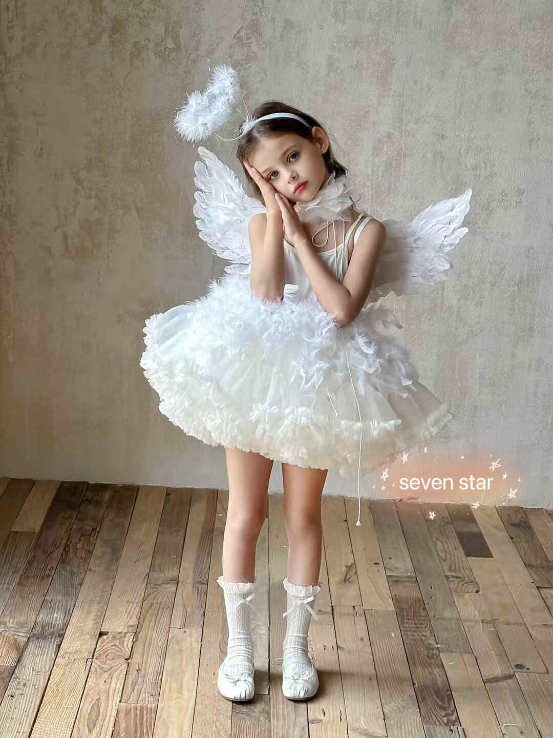 Angel Princess Tulle Tutu Dress Costume