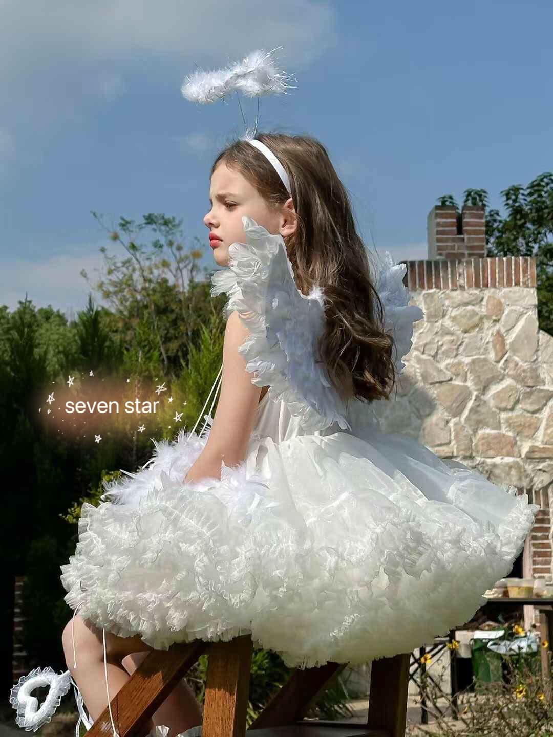 Angel Princess Tulle Tutu Dress Costume