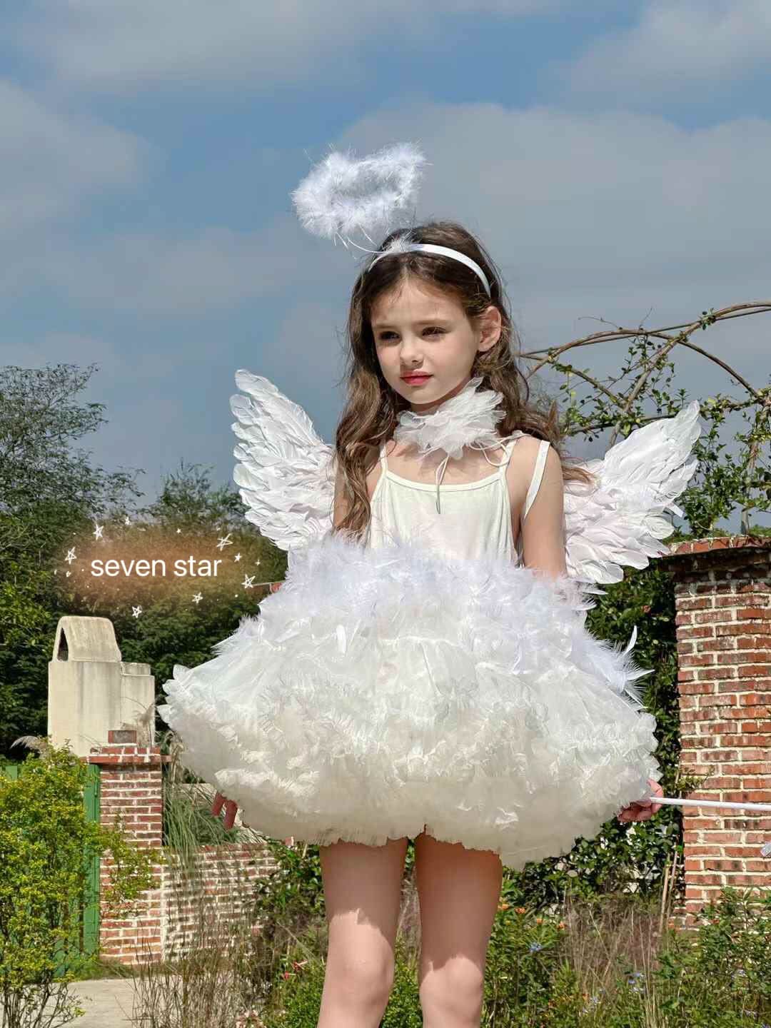 Angel Princess Tulle Tutu Dress Costume