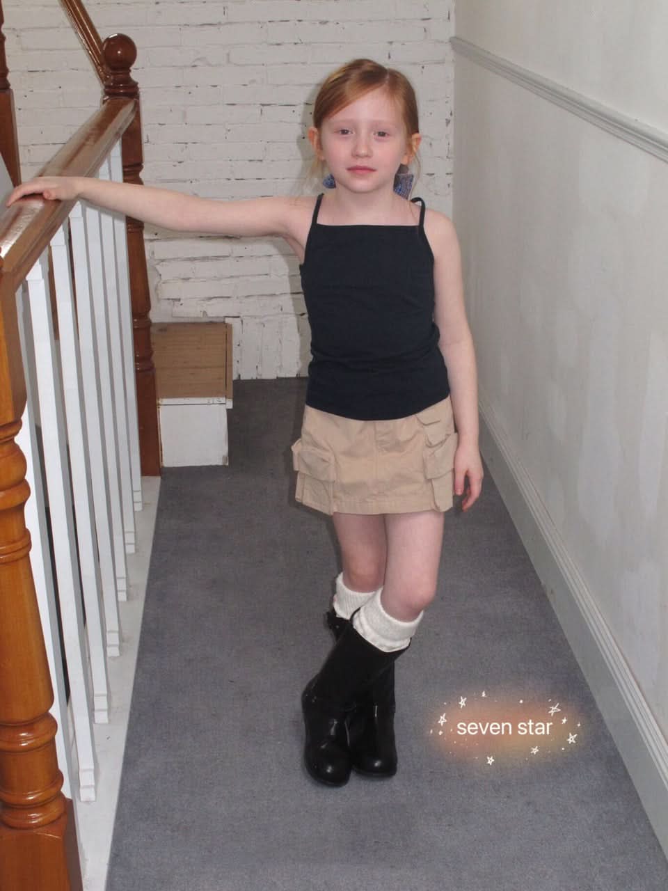 girls Cargo Skorts