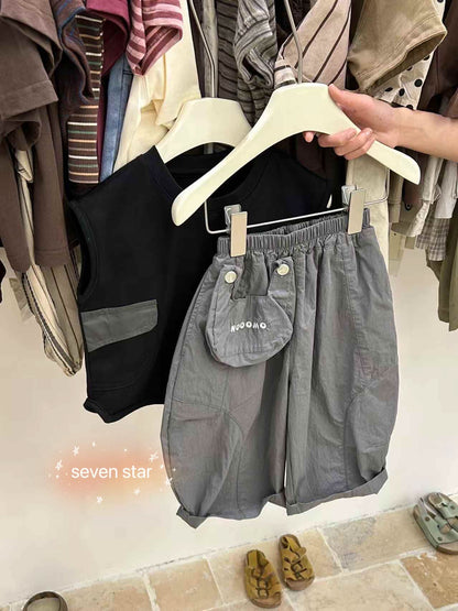 boy Casual Shorts with Pocket