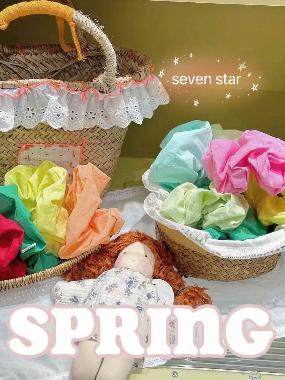 Cotton Scrunchies