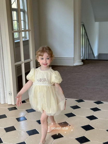Cute Bears Fluffy Tulle Dress