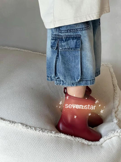 Denim kids Cargo Shorts