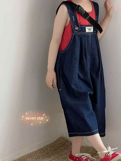 Denim Overalls Jumpsuits