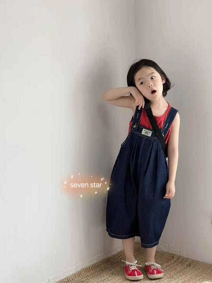 Denim Overalls Jumpsuits