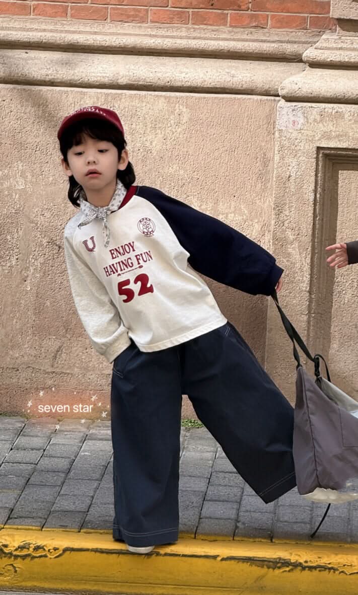 Double-color Sleeve Sweatshirt