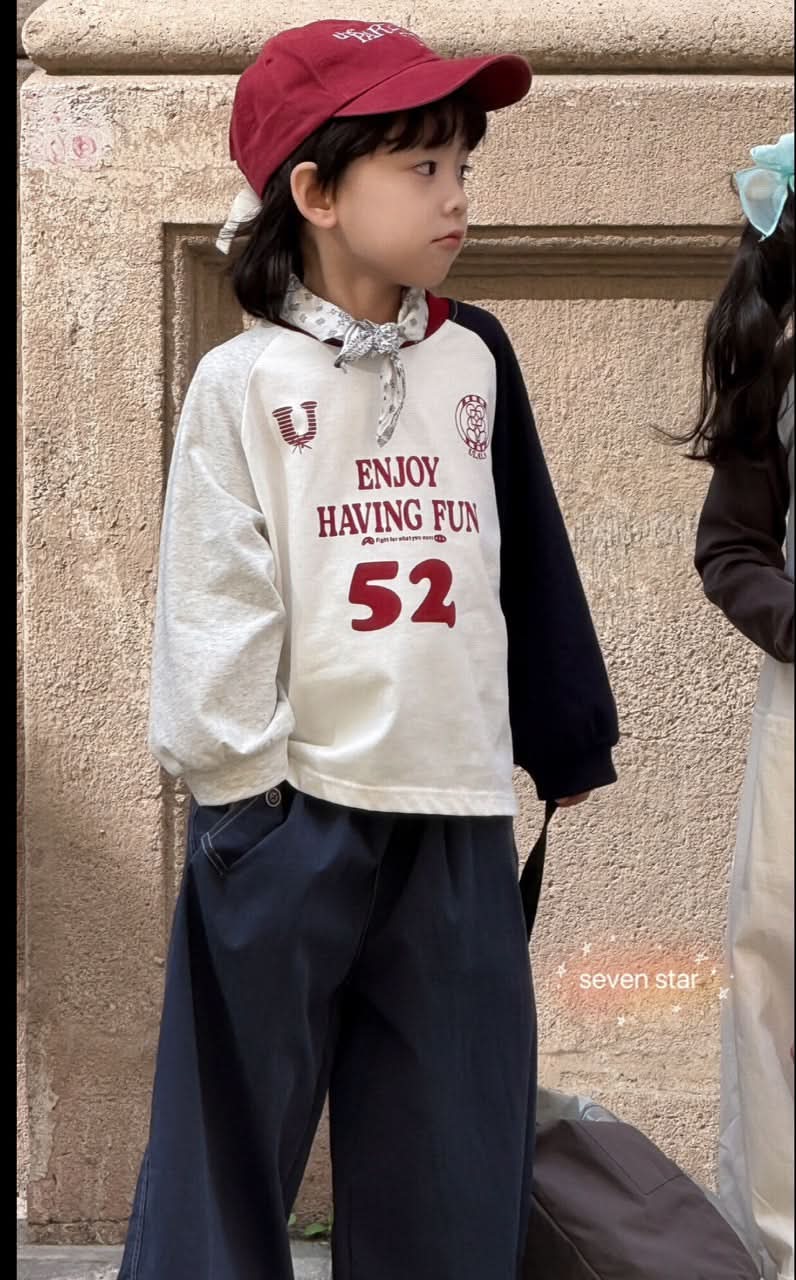 Double-color Sleeve boy Sweatshirt
