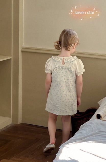 Floral Overall Dress