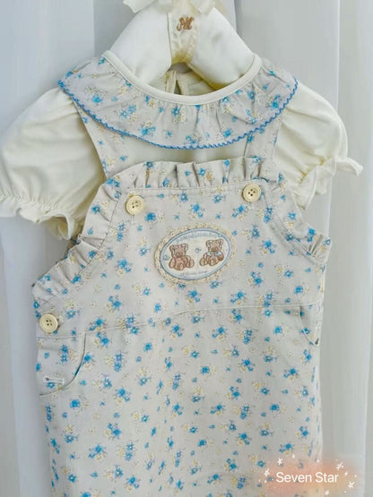 Floral Overall Dress