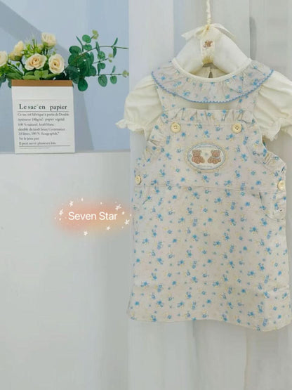 Floral Overall Dress