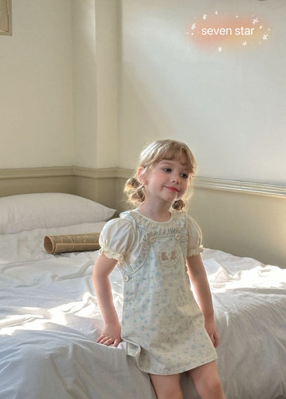 Floral Overall Dress