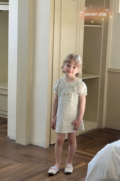 Floral Overall Dress