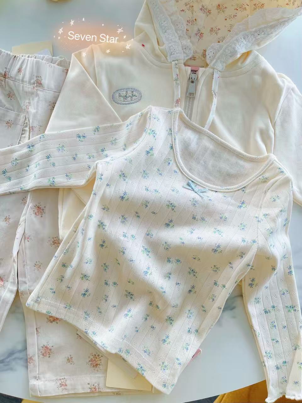 Floral Long-Sleeve Tee Shirt