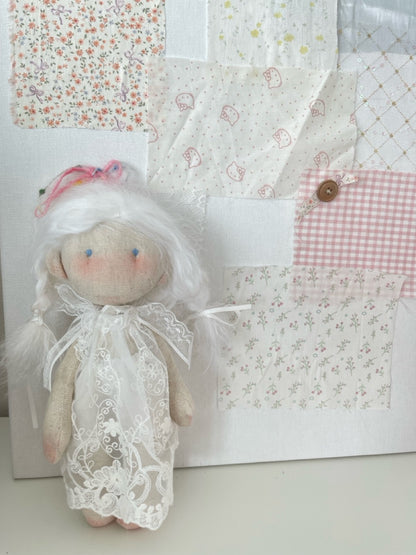 Lace Dress Waldorf Doll