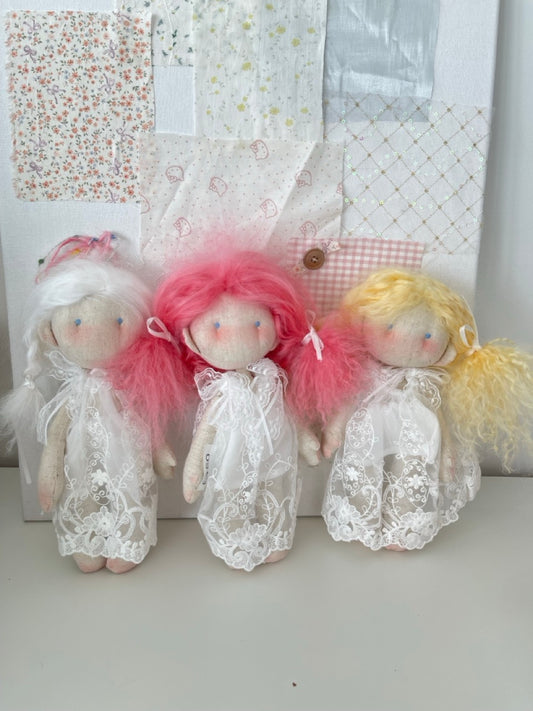 Lace Dress Waldorf Doll