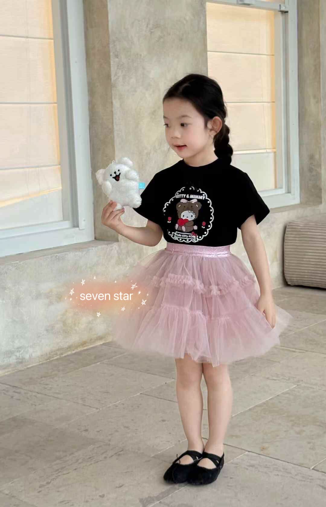 Cartoon Print T-SHIRT