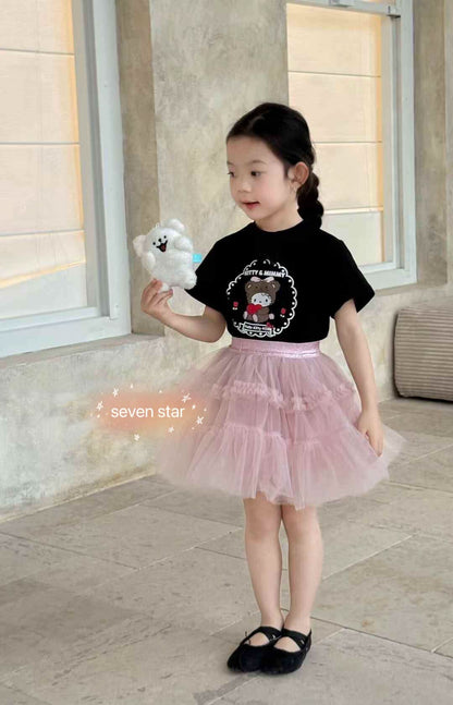 Cartoon Print T-SHIRT