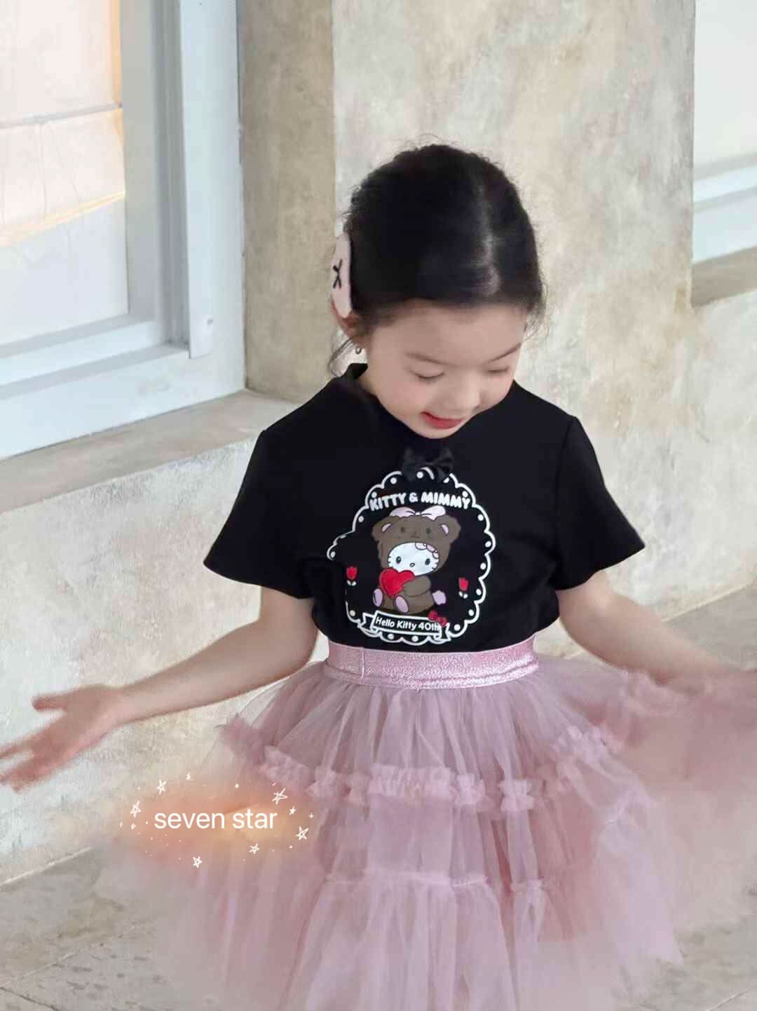 Cartoon Print T-SHIRT