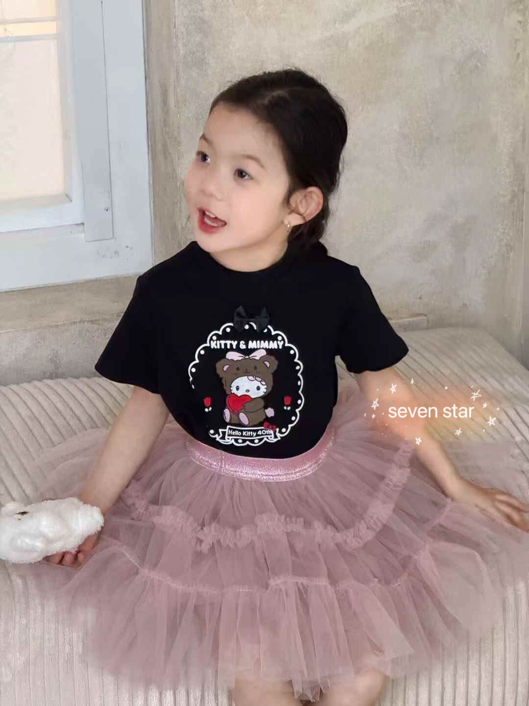 Cartoon Print T-SHIRT