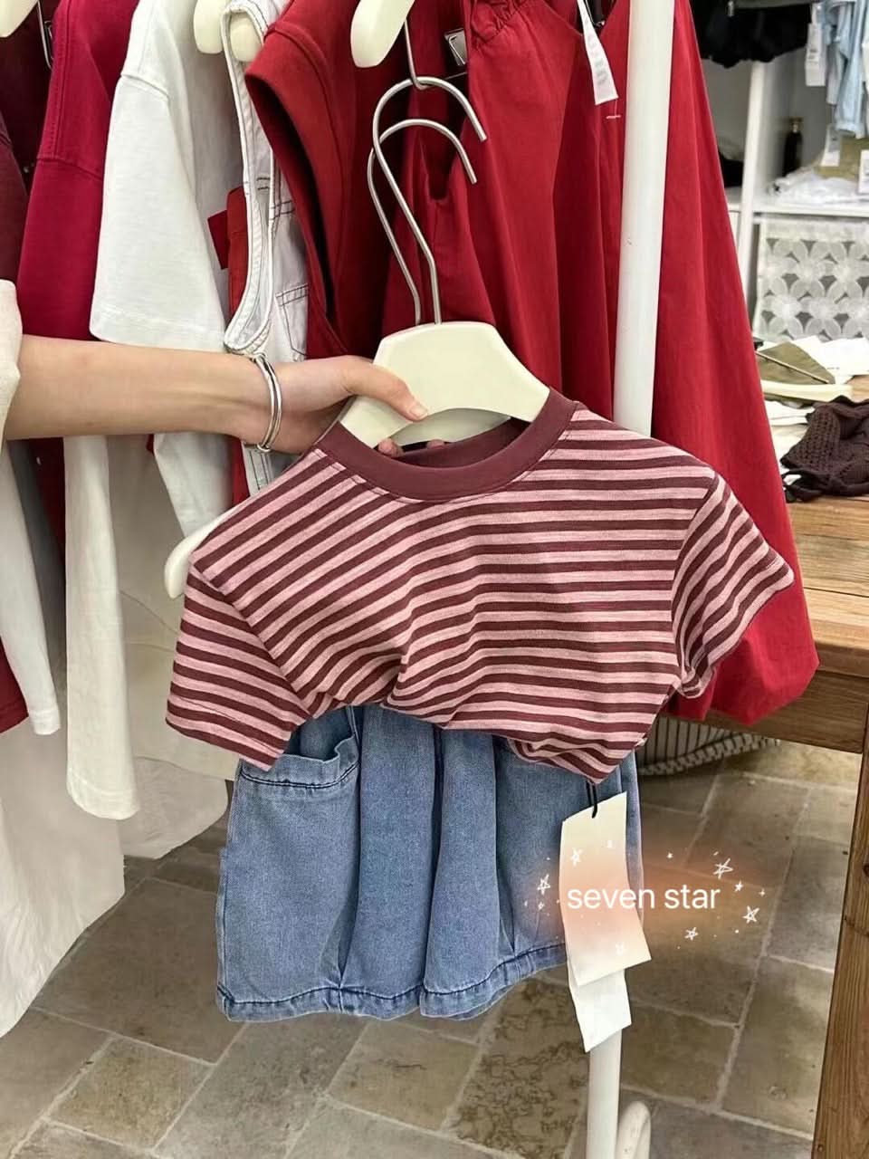 Striped Short Sleeve T-shirt