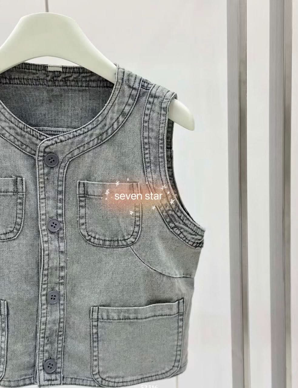 Vintage Denim Vest